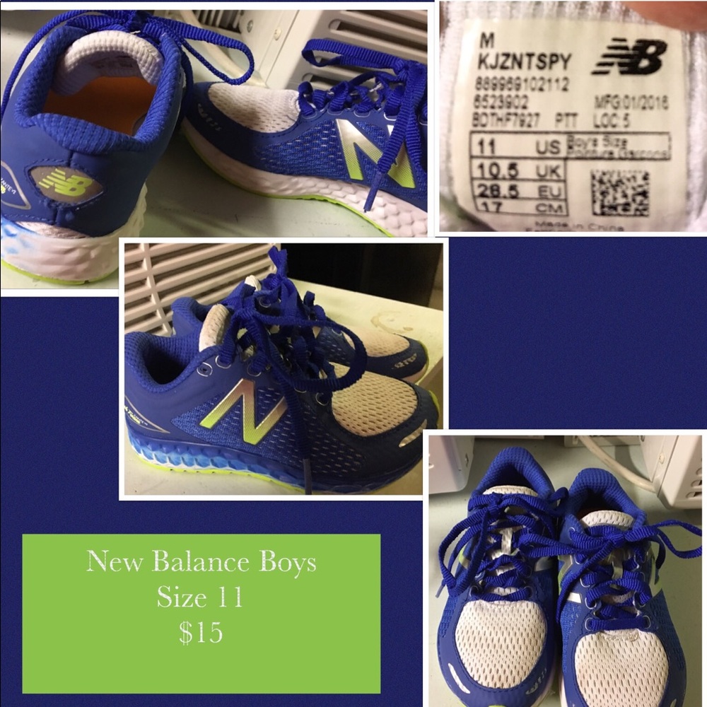 Boys New Balance sneakers